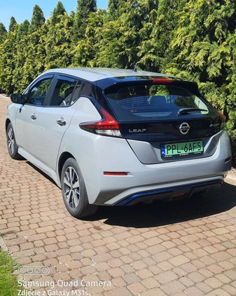 Nissan Leaf cena 66500 przebieg: 36500, rok produkcji 2021 z Kalisz małe 106